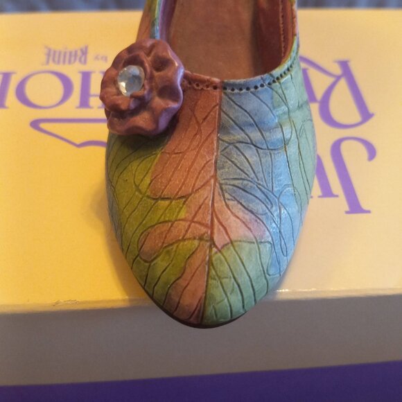Just The Right Shoe  By Raine Rose Court Shoe  Mini Figurine 25009 - Picture 8 of 9